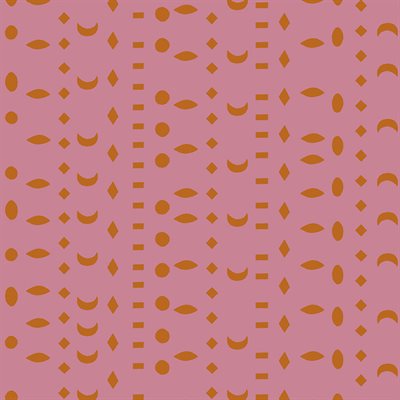 Moonglow; Phases - Lavender, 77" x WOF