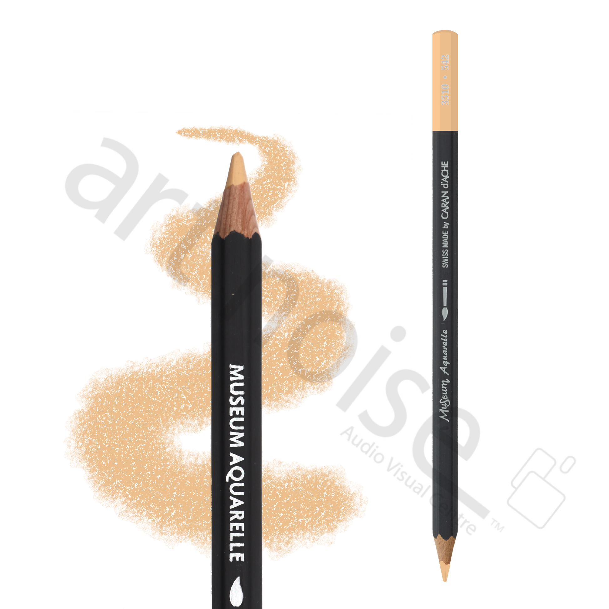 Caran d'Ache - Museum Watercolor Pencil - Browns and Ochres