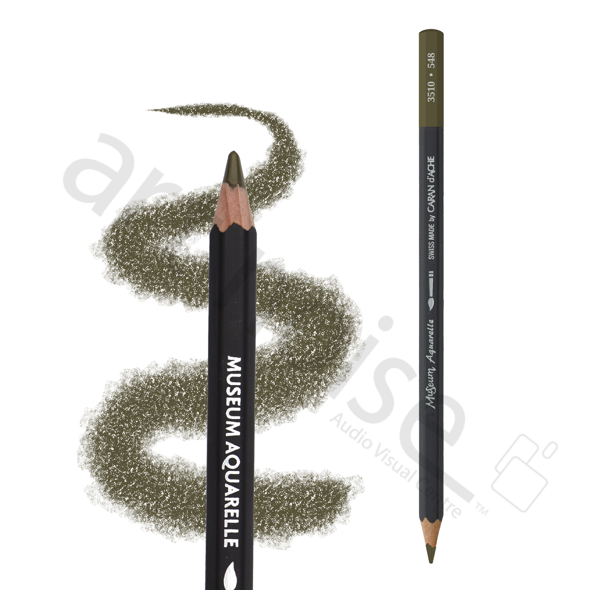 Caran d'Ache - Museum Watercolor Pencil - Browns and Ochres