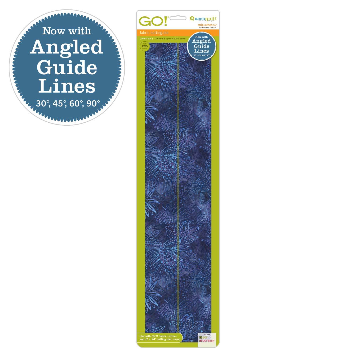 GO! Coupe-bandes - 2 1/2 po (2 po fini) 2 bandes