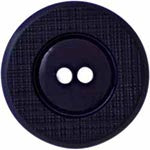 Elan ; Bouton à 2 trous, noir, 15 mm