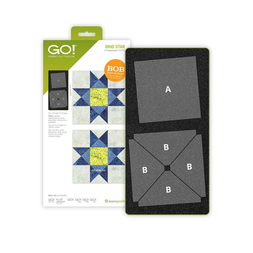 GO! Ohio Star-12" terminé