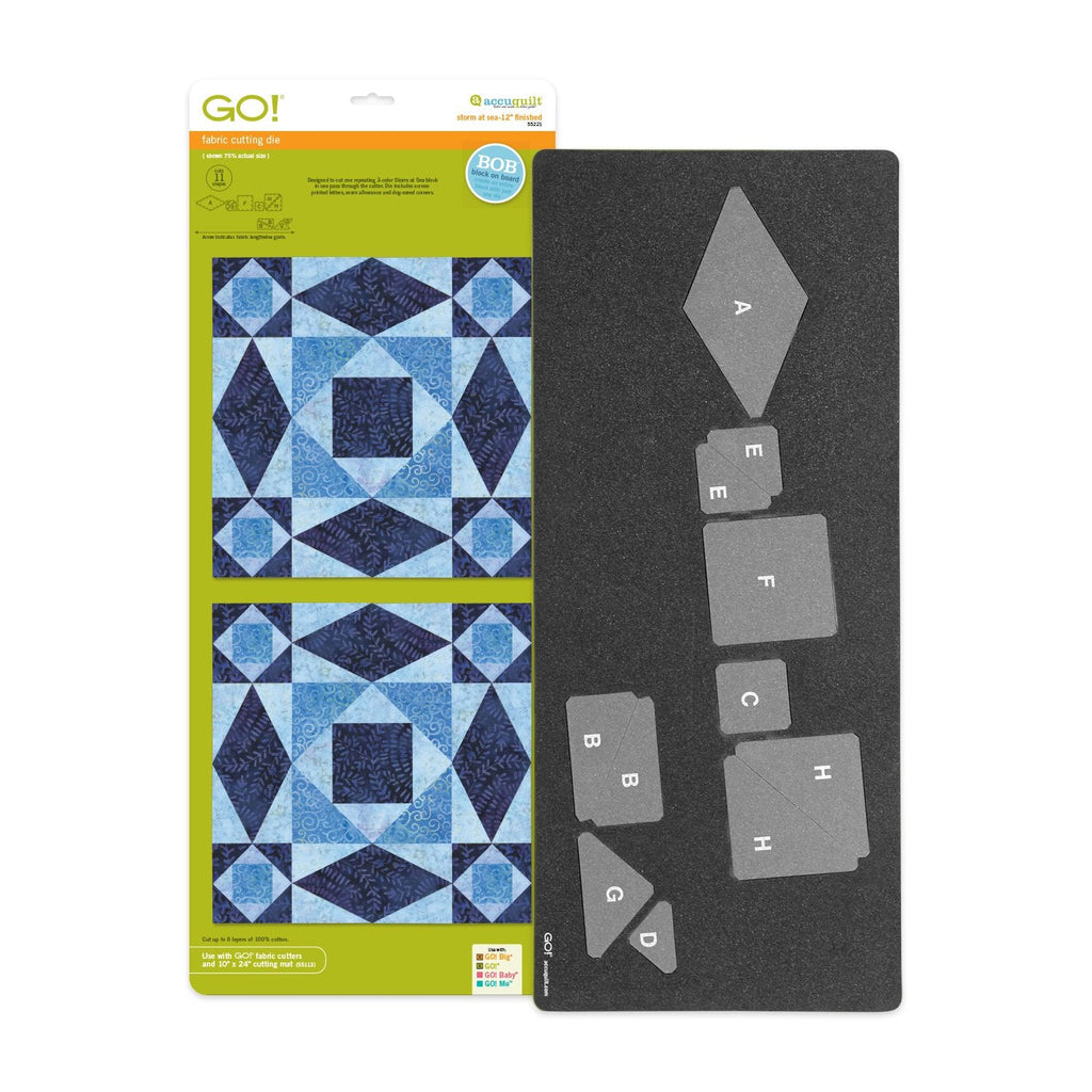 GO! Tempête en mer - 12" terminé