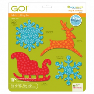 GO! Traîneau et flocons de neige