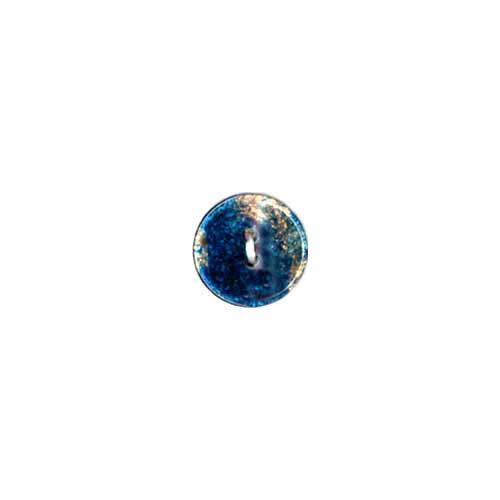 Elan ; Bouton à 2 trous, bleu, 20 mm