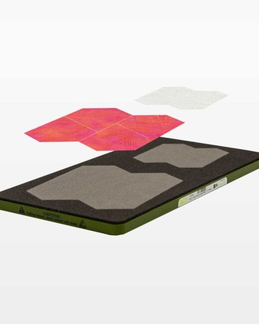 GO! Matrice de découpe « Pétale de bijou » pour patchwork en papier anglais (2,5 cm)