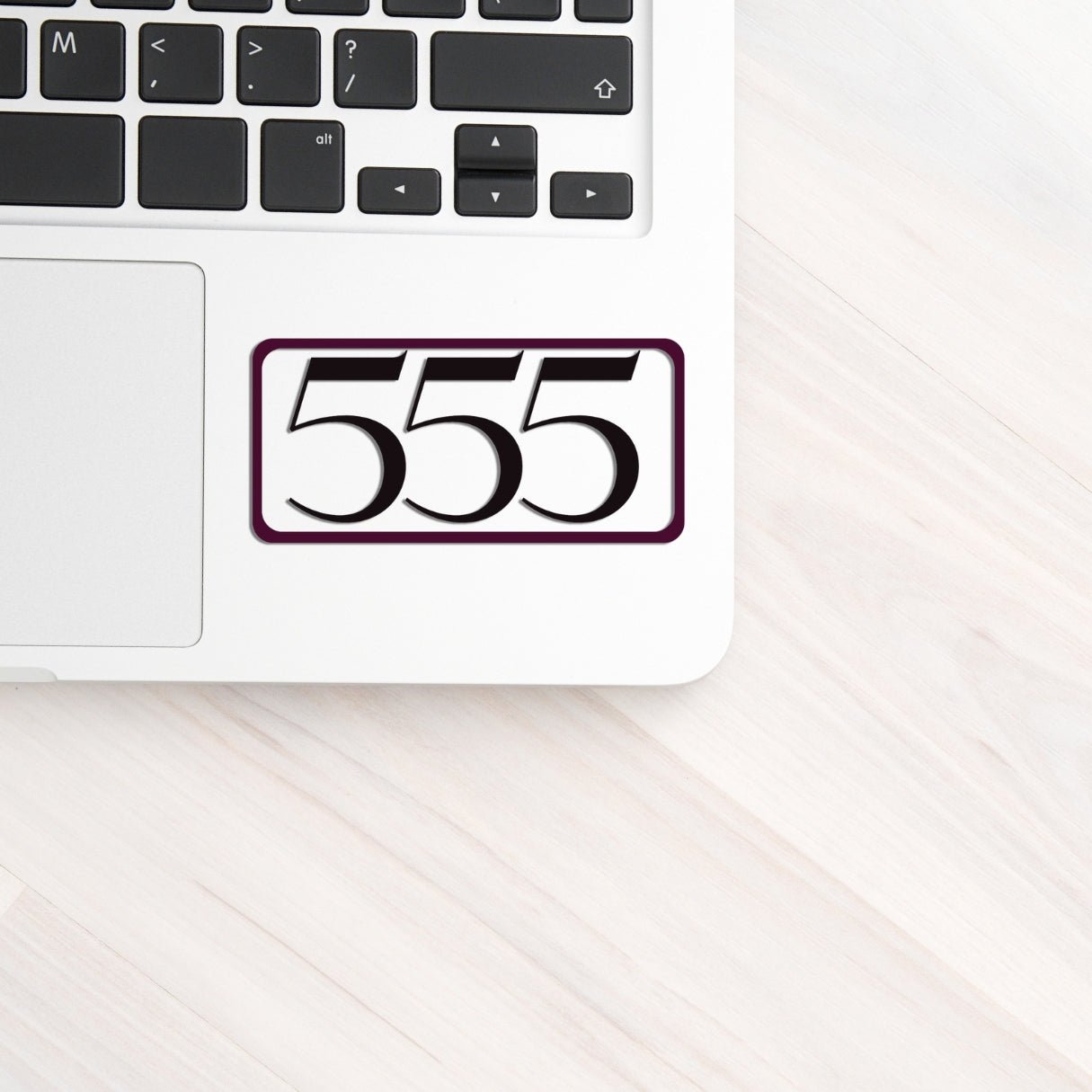 555 Sticker