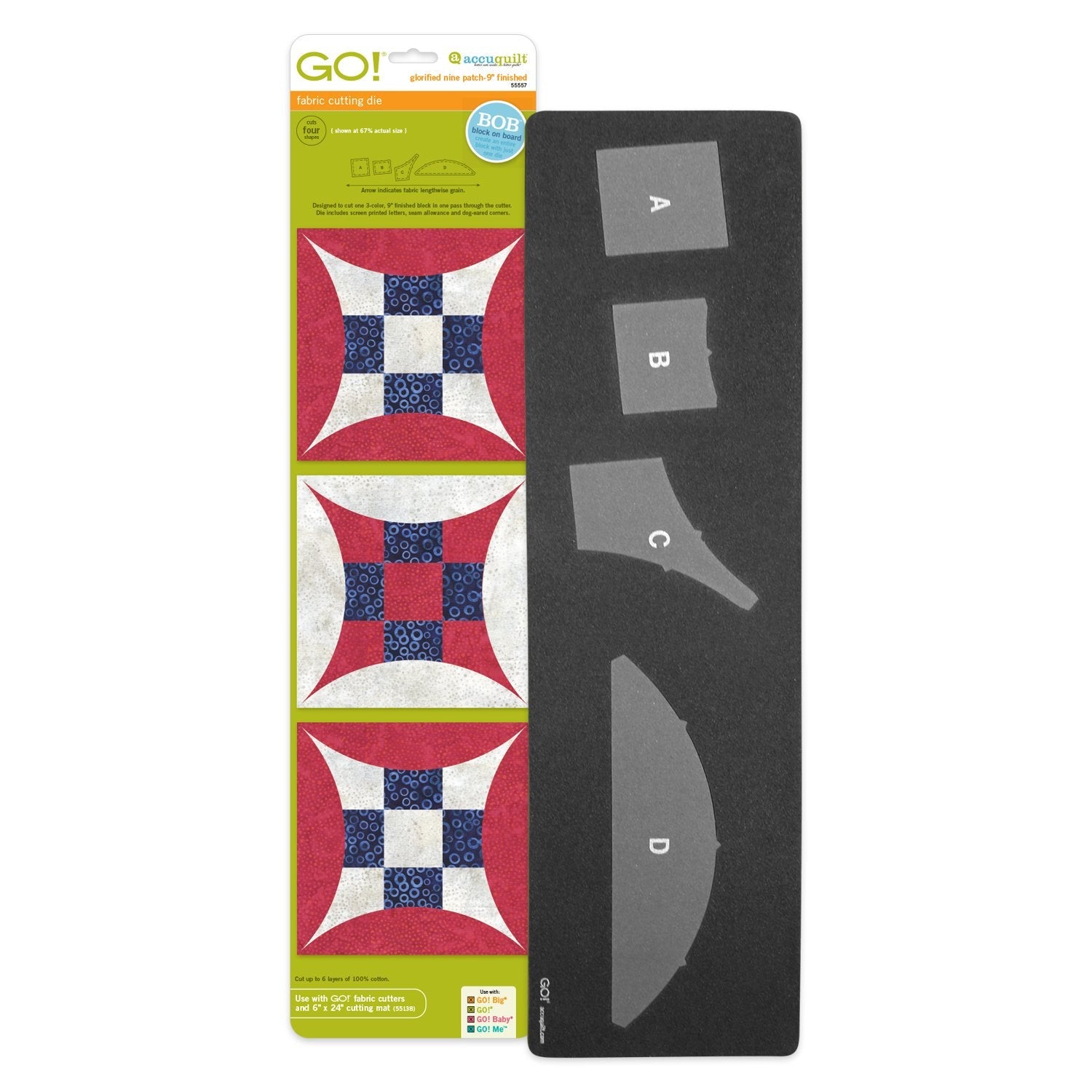 GO! Glorified Nine Patch - 9" terminé