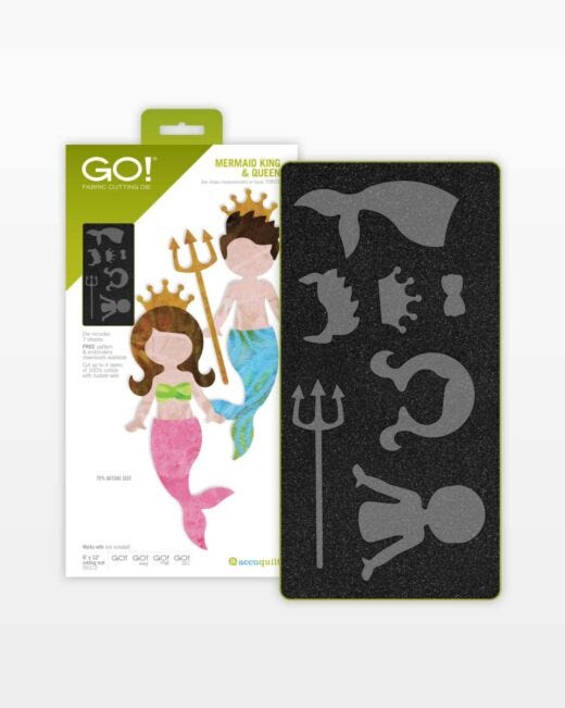 GO! Dé à découper Roi et Reine des Sirènes