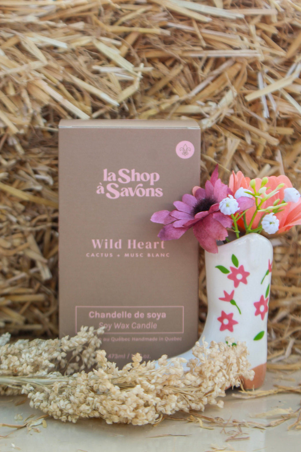 16 oz Soy Candle - Wild Heart