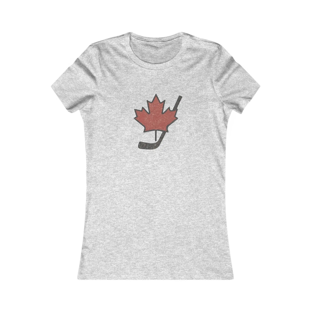 T-shirt femme Maple Stick Hockey Stick - Fierté du hockey canadien - Maple Stick Hockey Co. - Coupe femme 