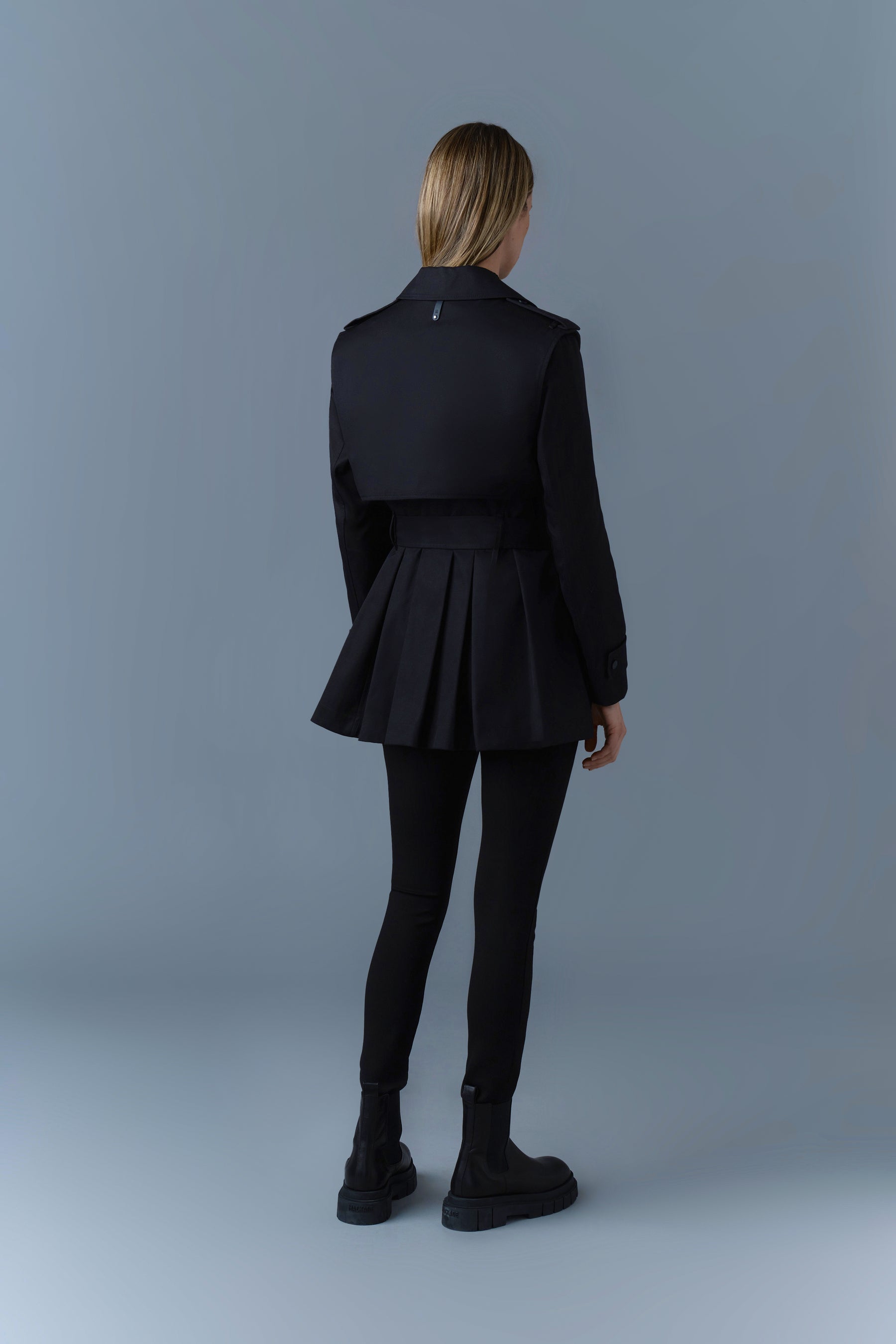 Trench mi-long ADVA avec ceinture à boucle