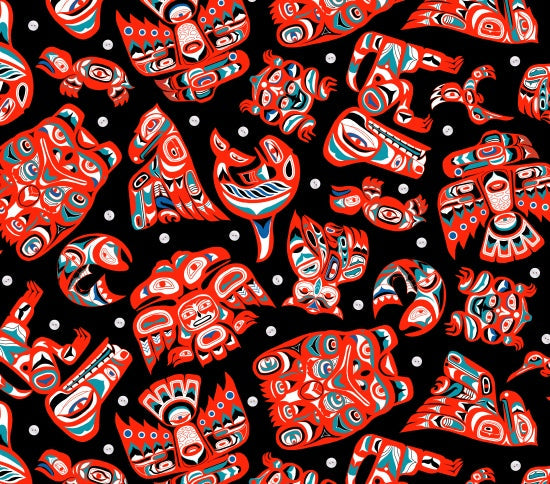 Studio d'Elizabeth - Native Spirit - Noir/Multicolore - 585-blackmulti