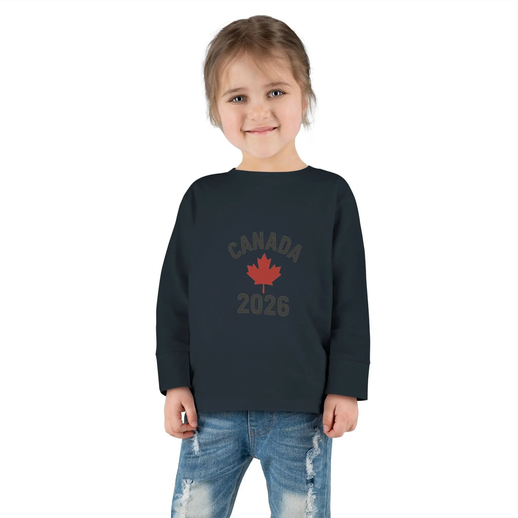 Sweat-shirt enfant Maple Stick – Édition spéciale hockey olympique Canada 2026