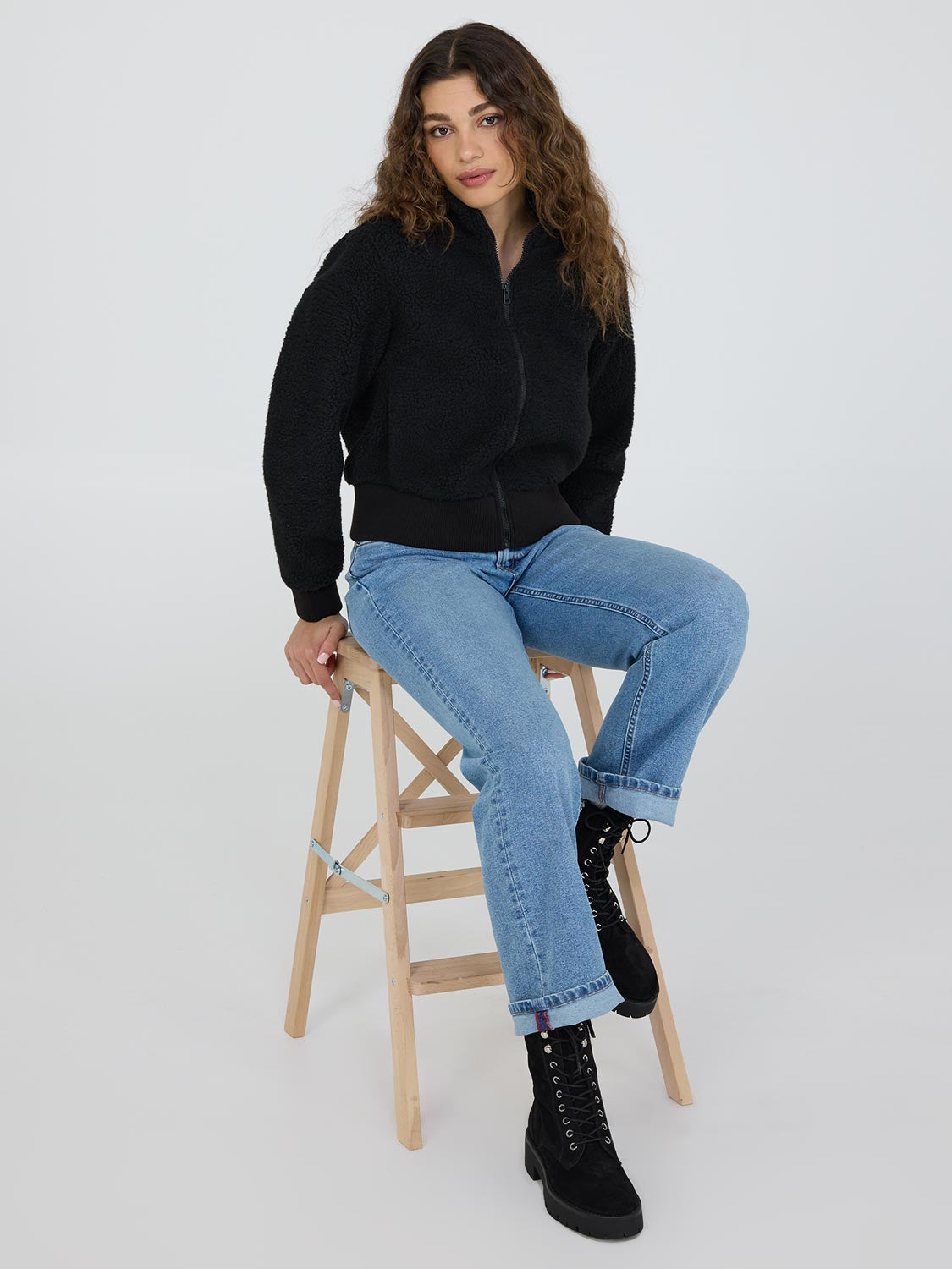 Veste aviateur Sherpa