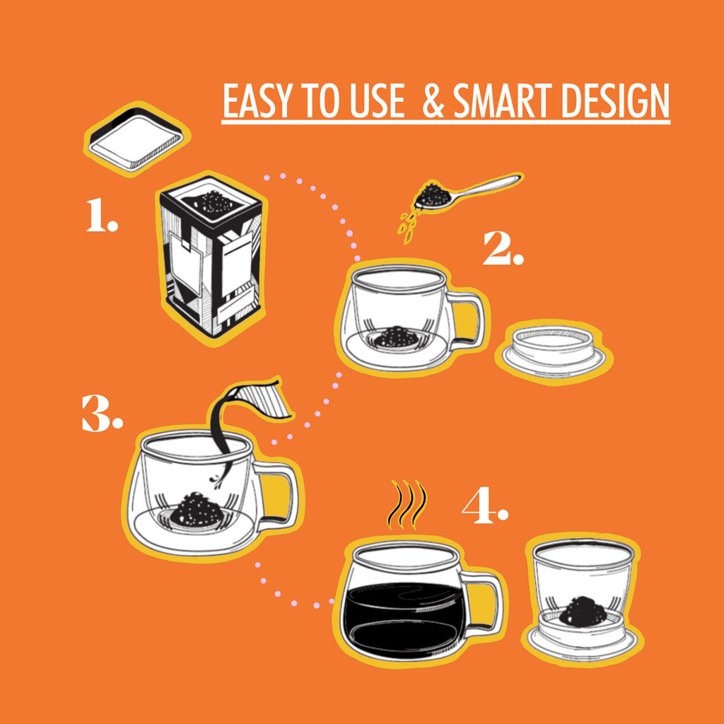 Earl Grey Loose Tea & Infusion Teacup Gift Set