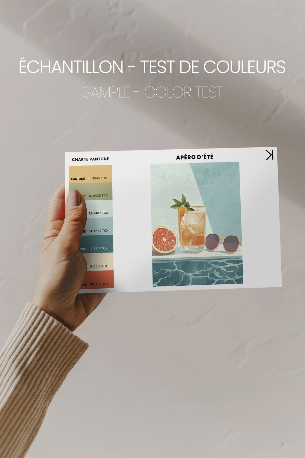 Summer Aperitif, Stretched Canvas Artwork
