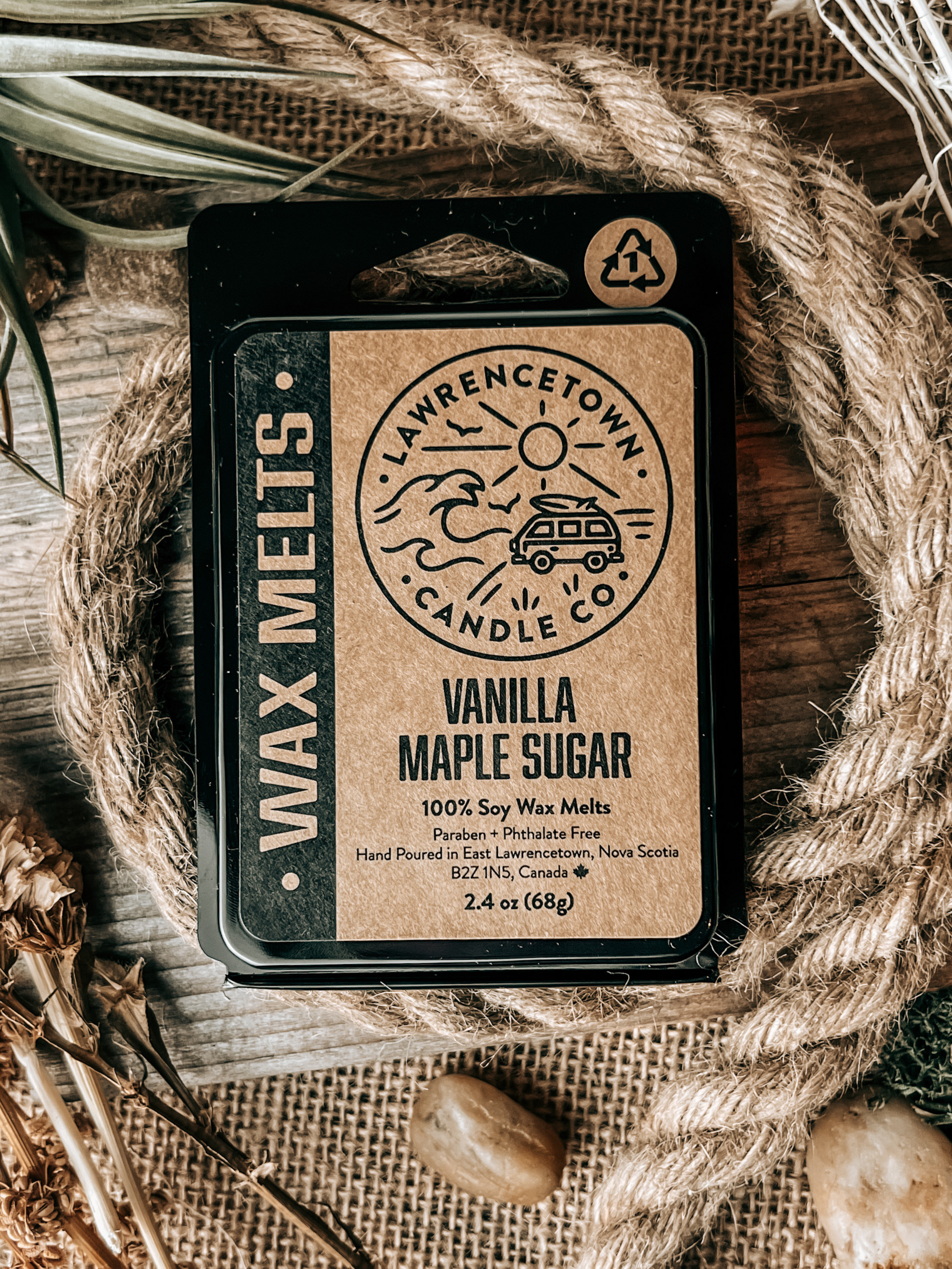 CIRE FONDANTE AU SUCRE D'ÉRABLE ET À LA VANILLE