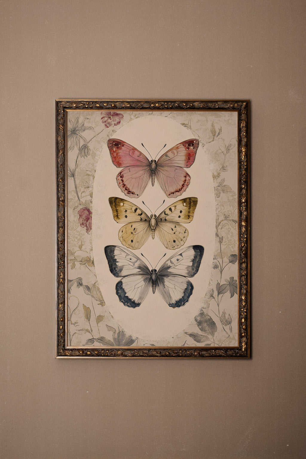 DANCE OF TIME, VINTAGE BRONZE FRAME