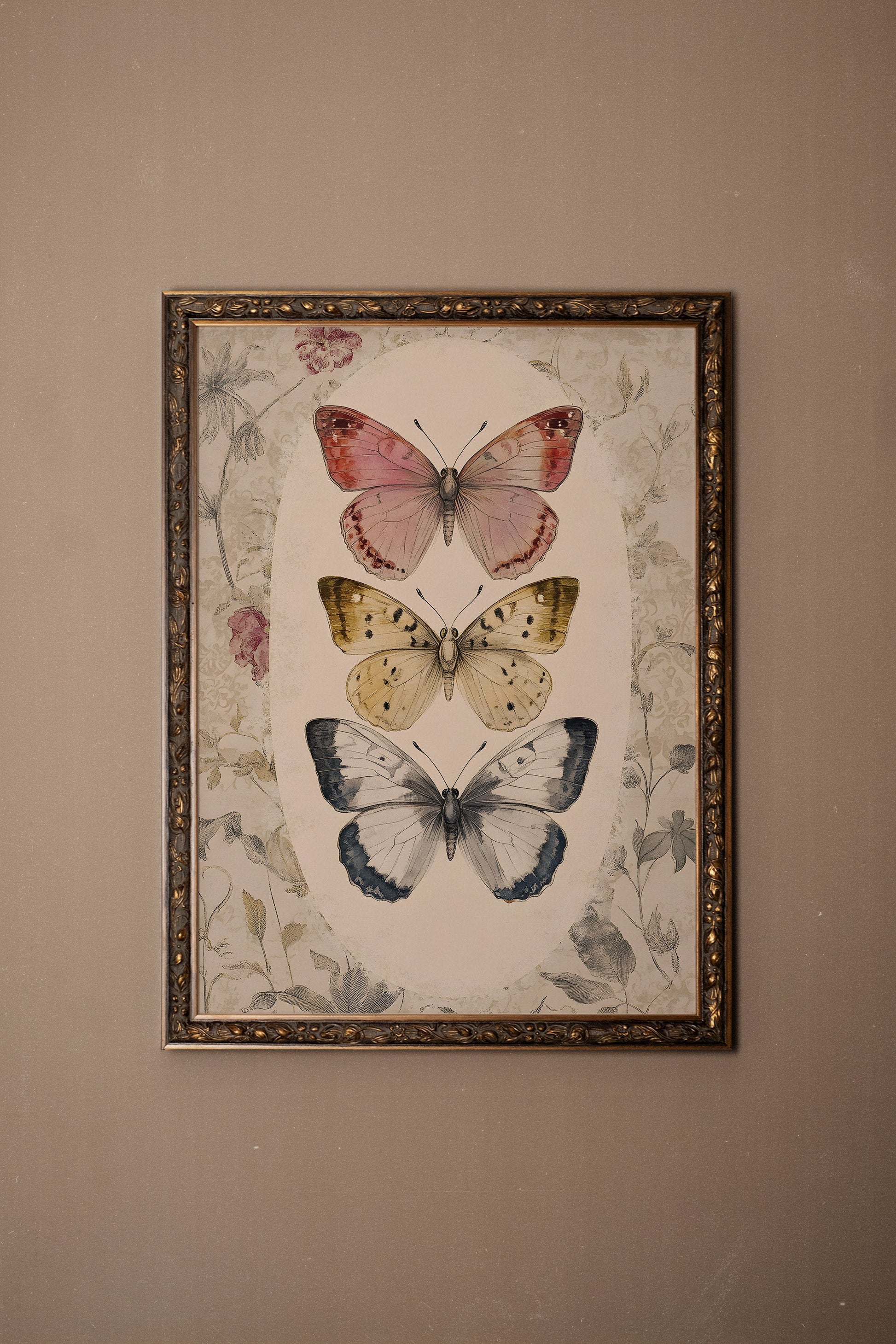 DANCE OF TIME, VINTAGE BRONZE FRAME