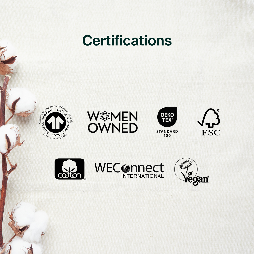 Serviettes hygiéniques régulières 100 % biologiques en vrac (40) - Sachet refermable