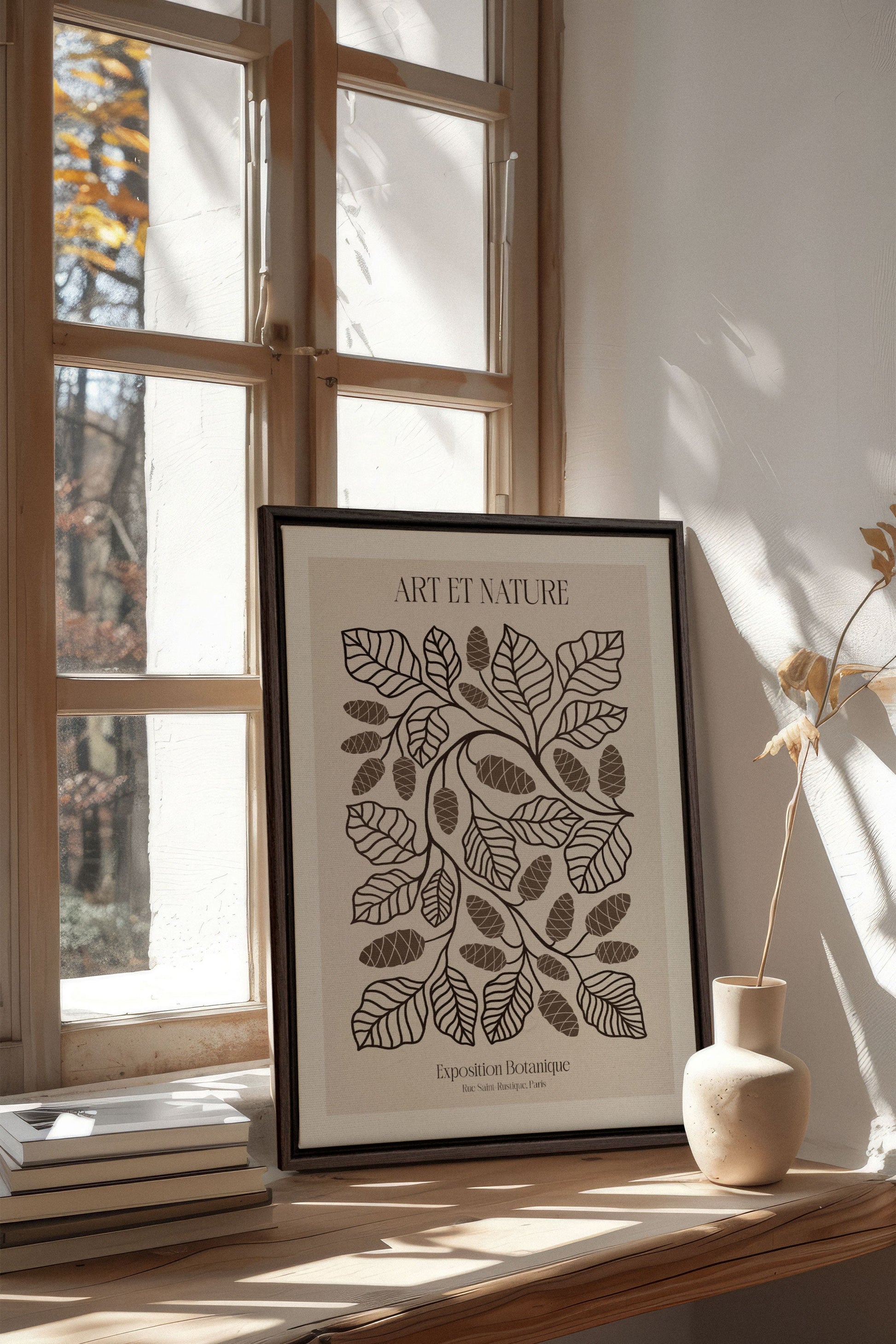 Art and Nature, Stretched Canvas Artwork