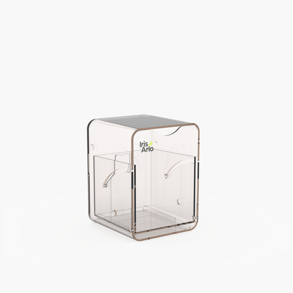 Recycled Plexiglass Cabin Dispenser - Small