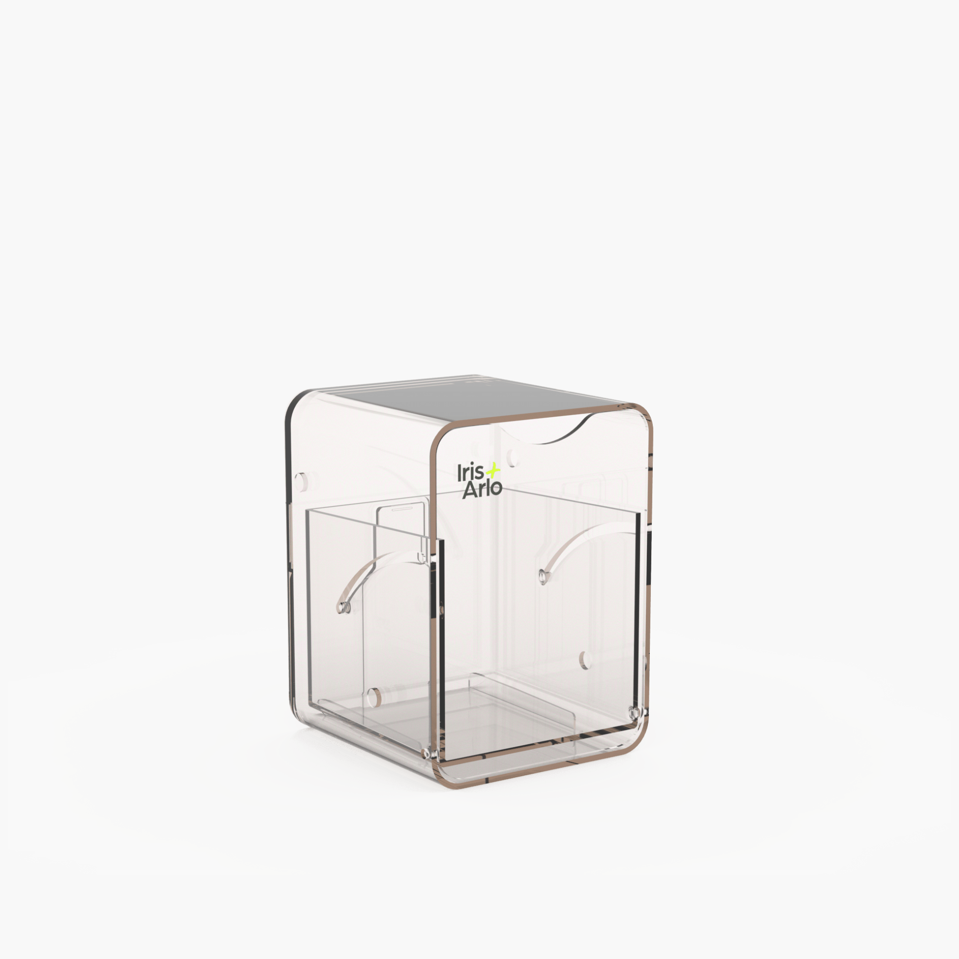 Recycled Plexiglass Cabin Dispenser - Small