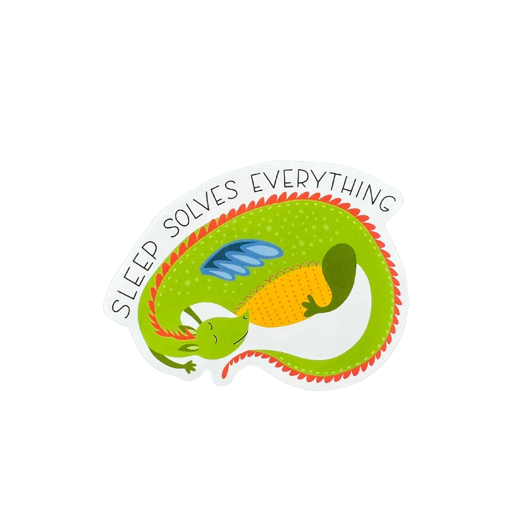 Sleepy Dragon Vinyl - Four Bears Sticker Club