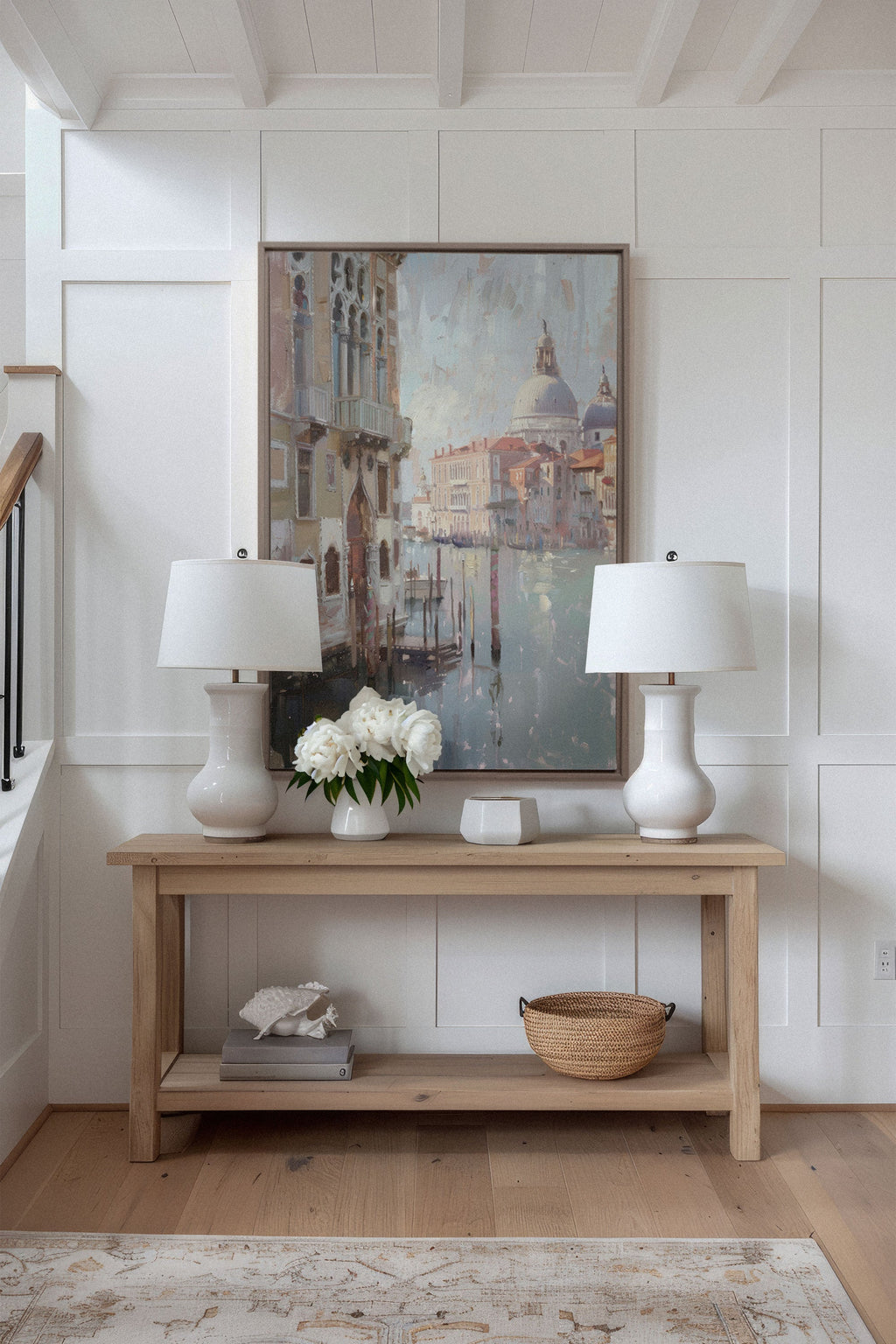 VENICE IN HUES, Stretched Canvas Artwork