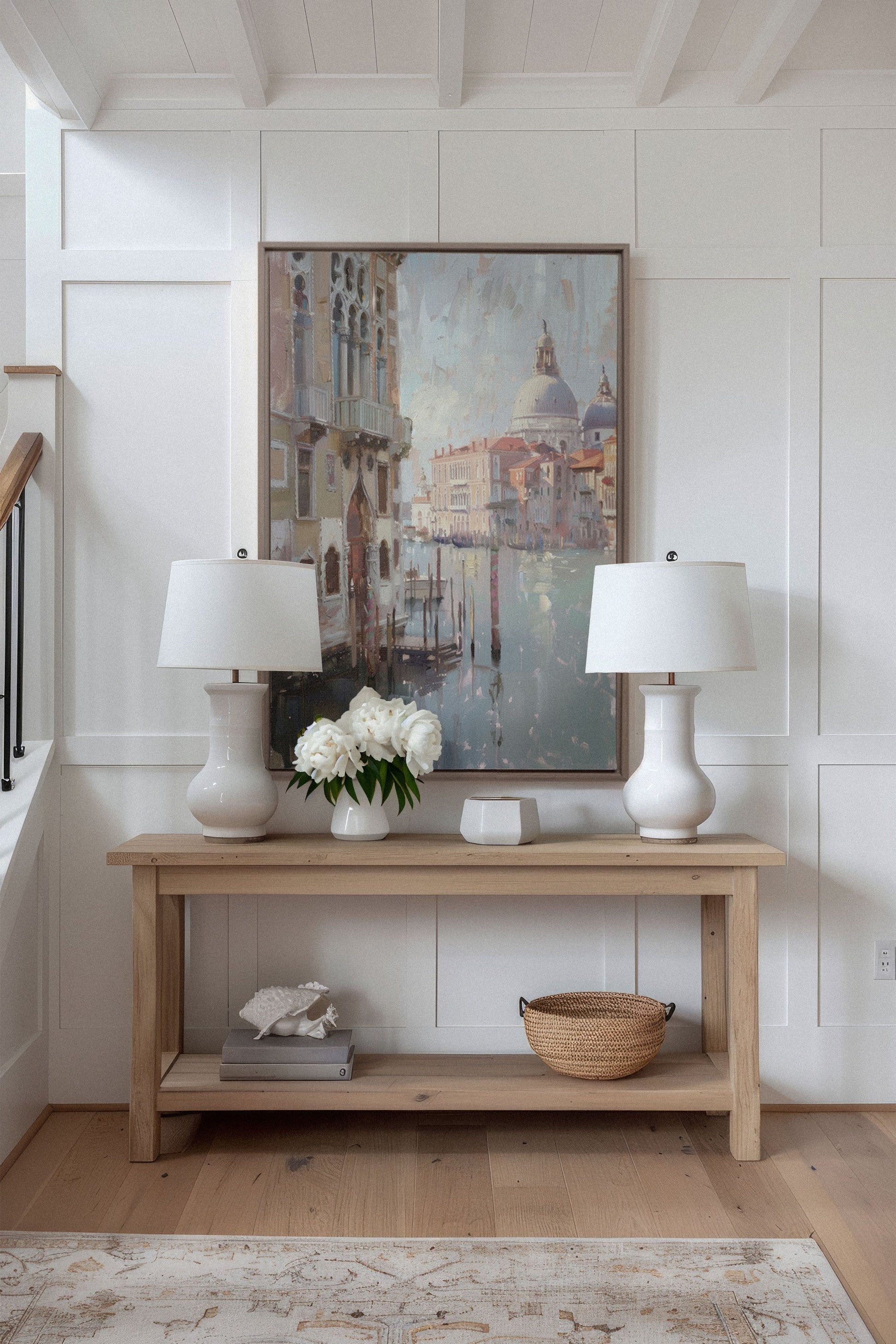 VENICE IN HUES, Stretched Canvas Artwork