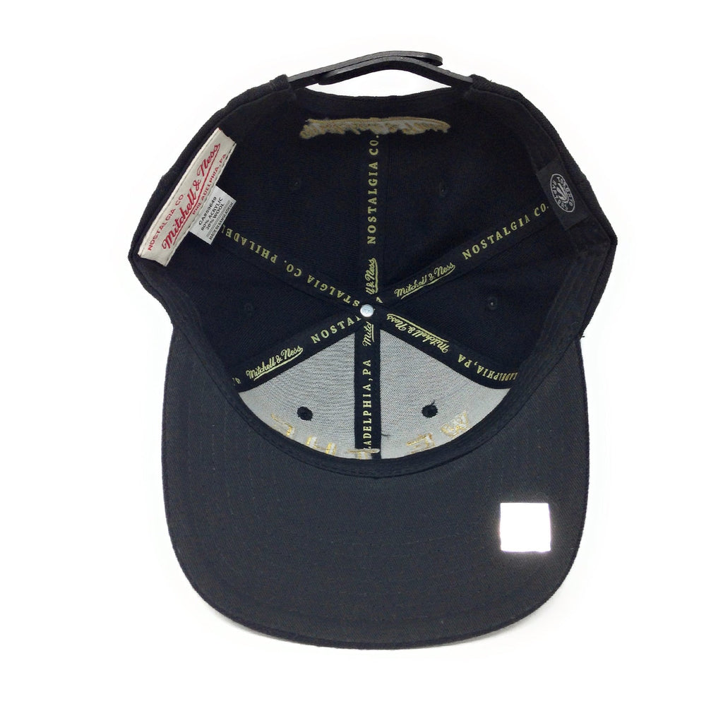 Mitchell and Ness Toronto Raptors We The North - 2019 Champions - Black/Gold Snapback Hat