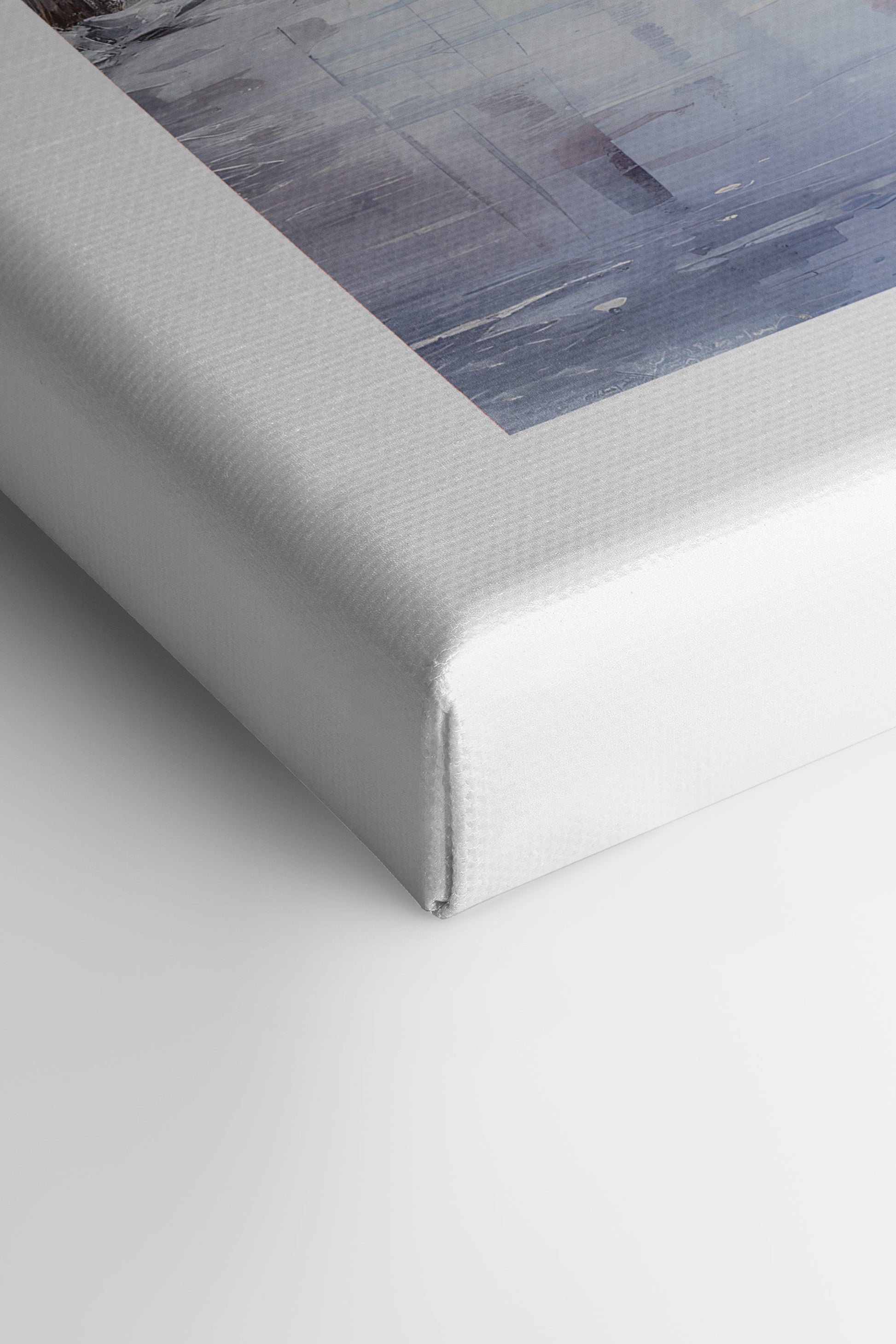 Azure Rink, Stretched Canvas Artwork