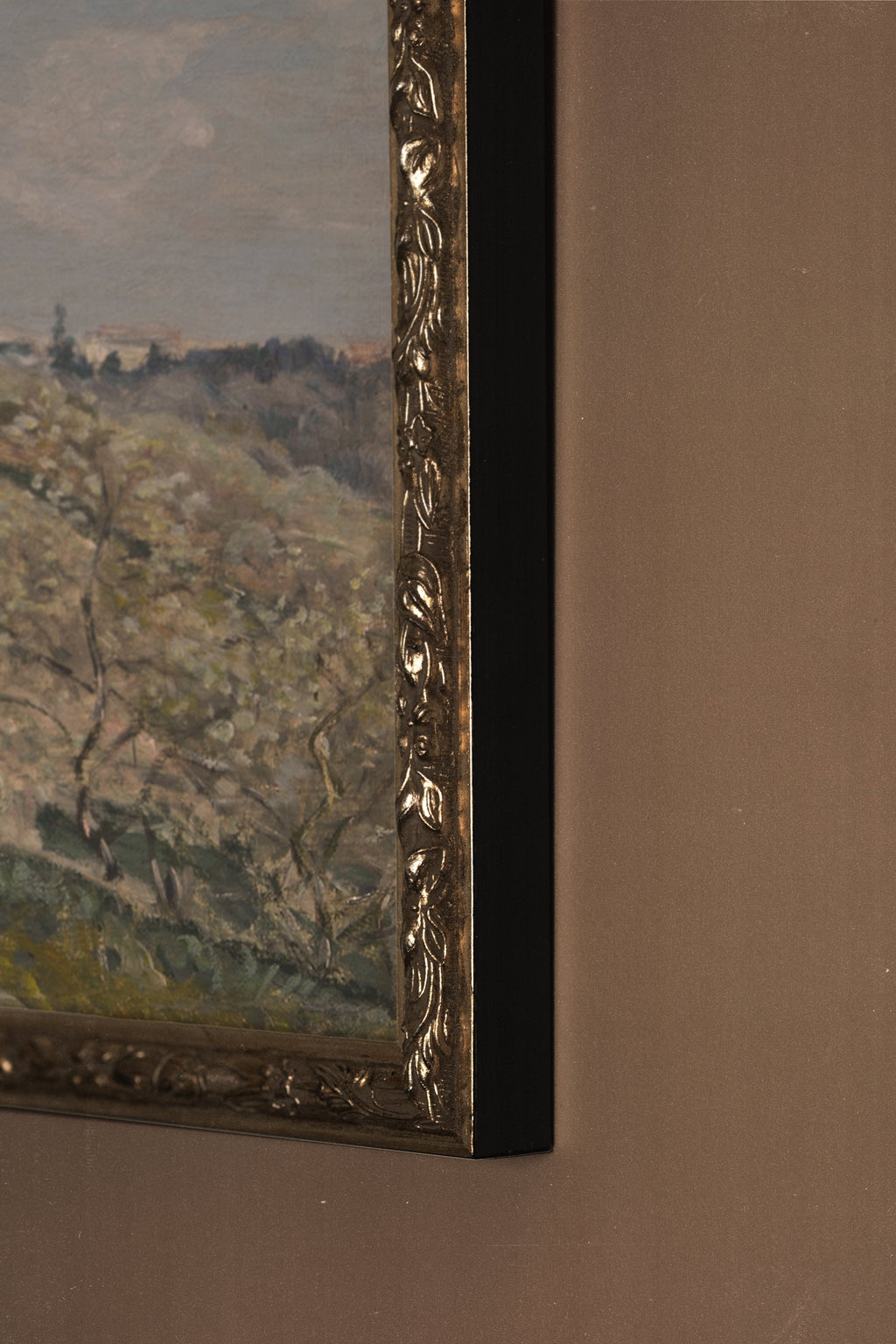 Blooming in Bougival, Vintage Silver Frame