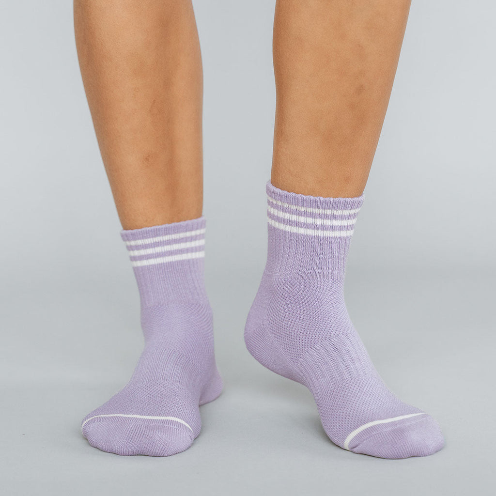 Le Bon Shoppe Girlfriend Socks Iris with Cream