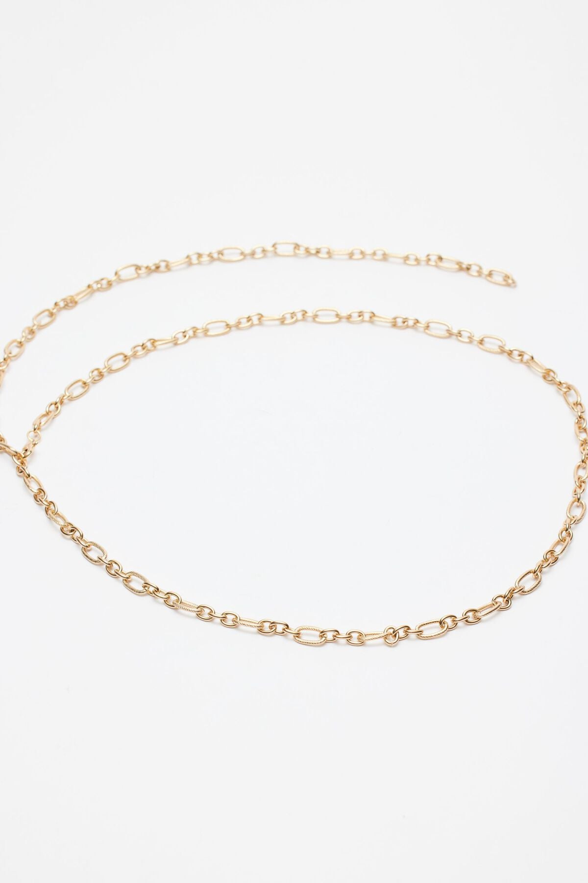 Oval Chain Belt
