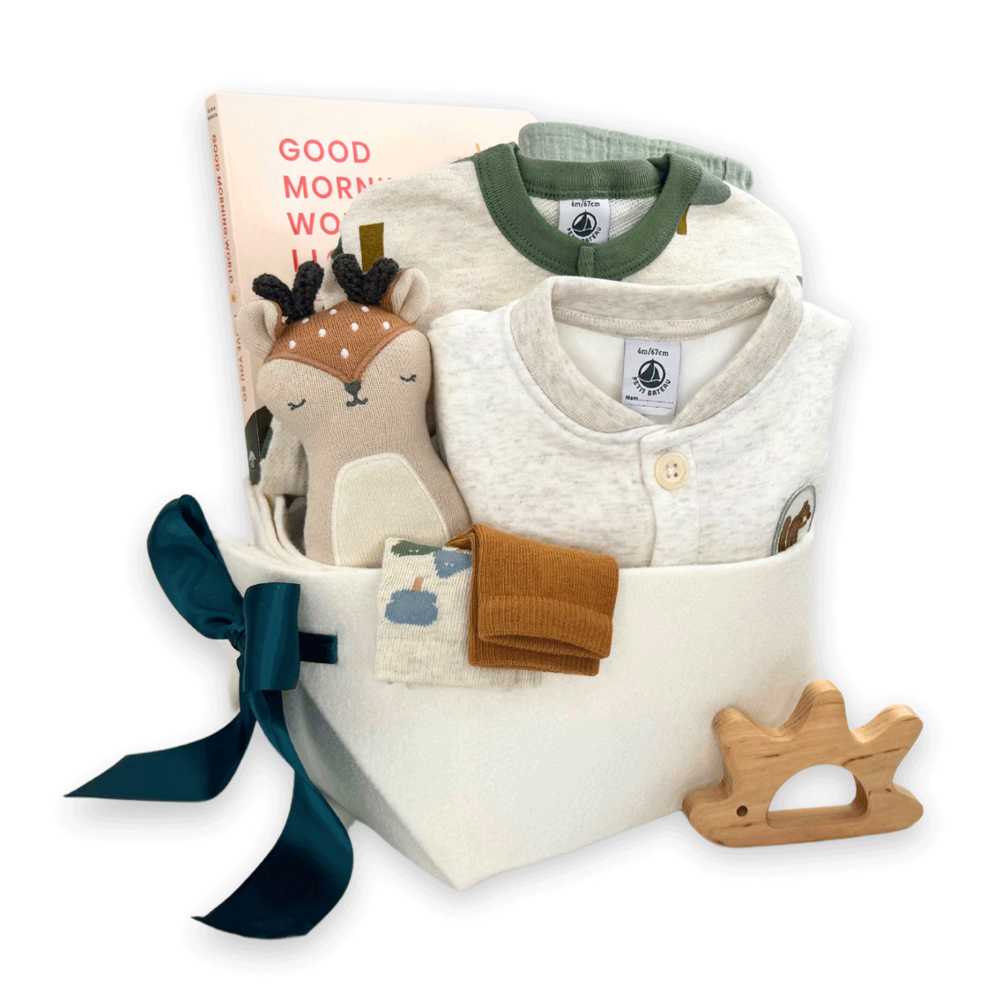 Winter Wonderland Baby Gift Basket