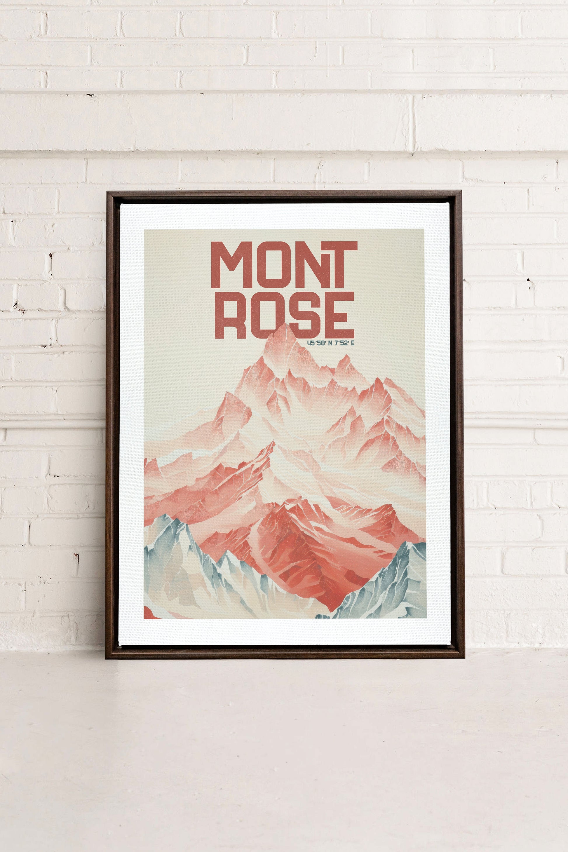 ROSE SUMMIT, Stretched Canvas Artwork