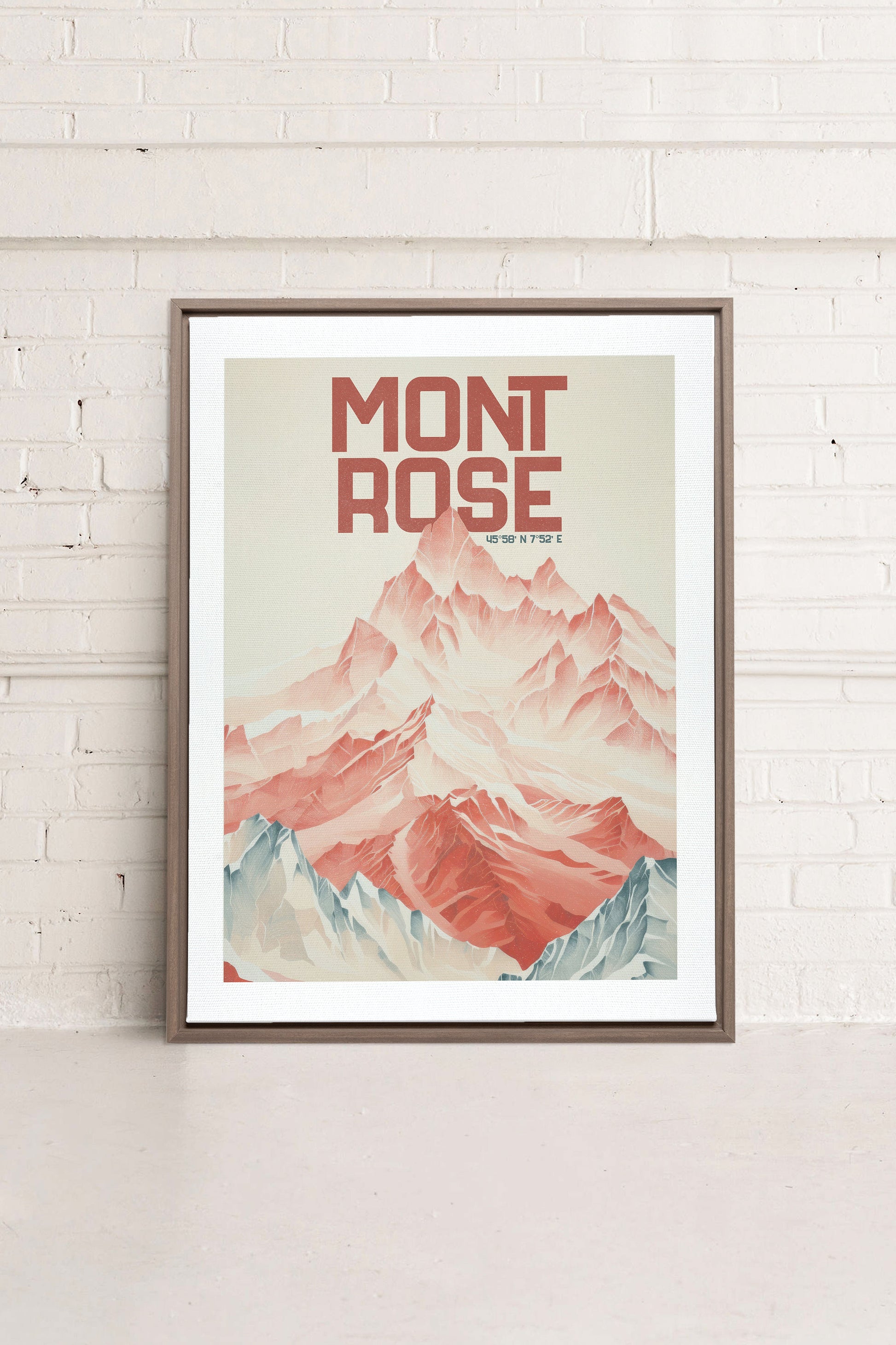 ROSE SUMMIT, Stretched Canvas Artwork