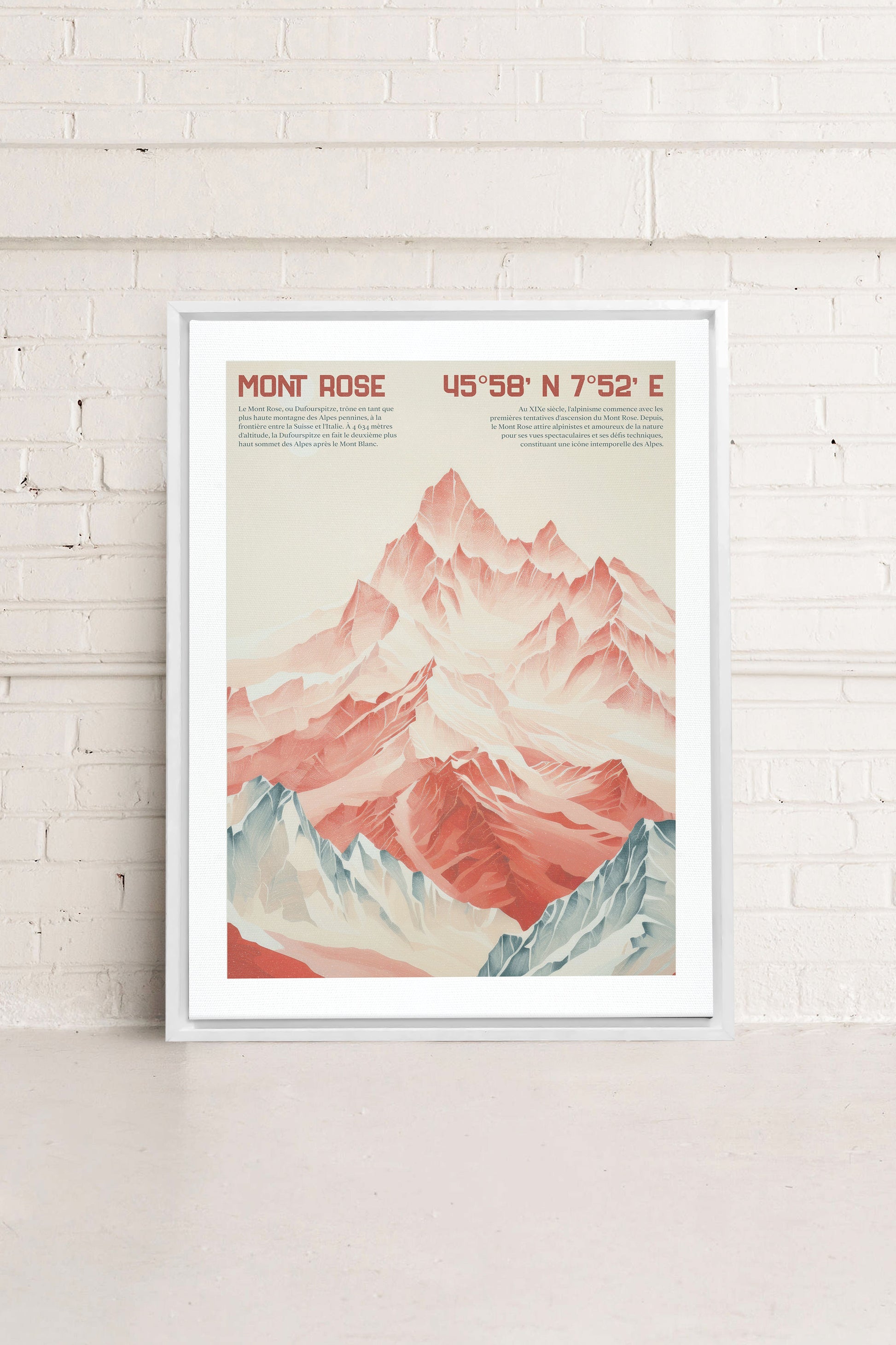 ROSE SUMMIT, Stretched Canvas Artwork