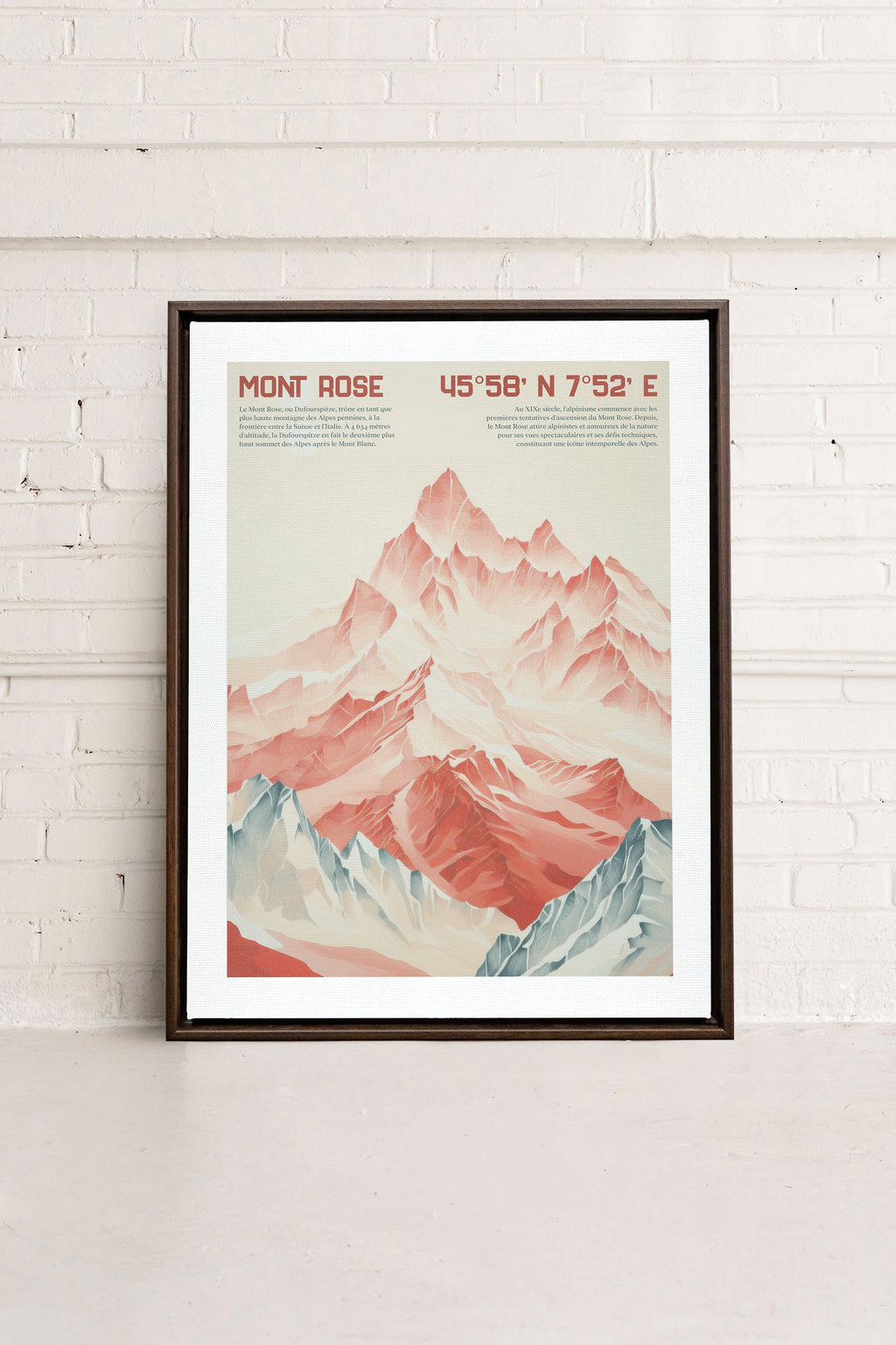 ROSE SUMMIT, Stretched Canvas Artwork
