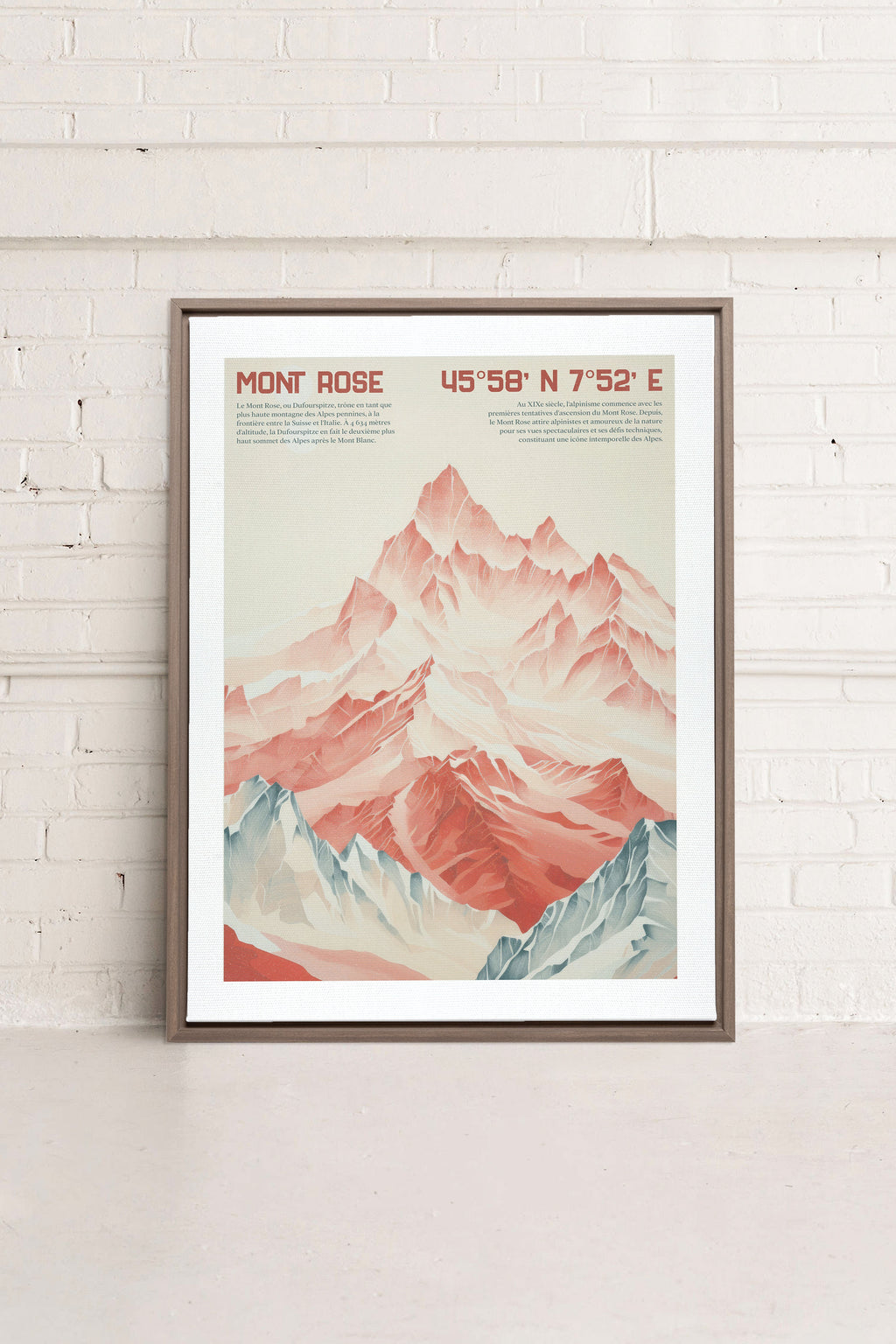 ROSE SUMMIT, Stretched Canvas Artwork