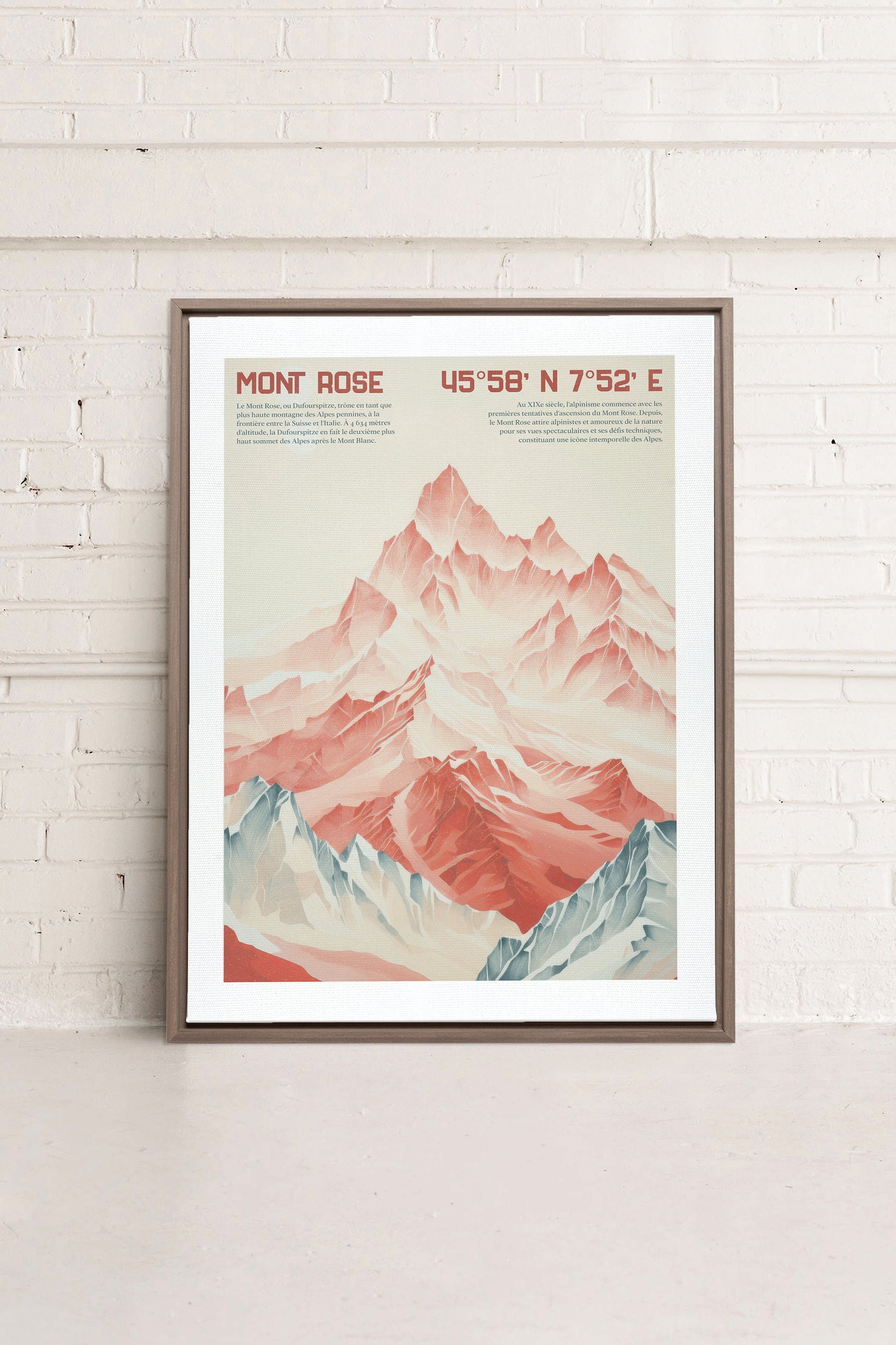 ROSE SUMMIT, Stretched Canvas Artwork