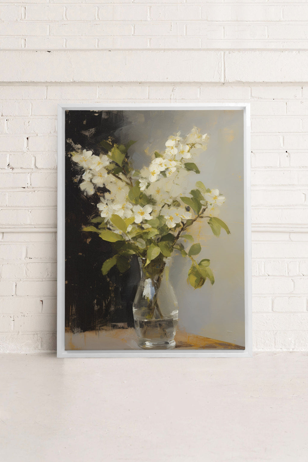 Antique Vase, Stretched Canvas Artwork