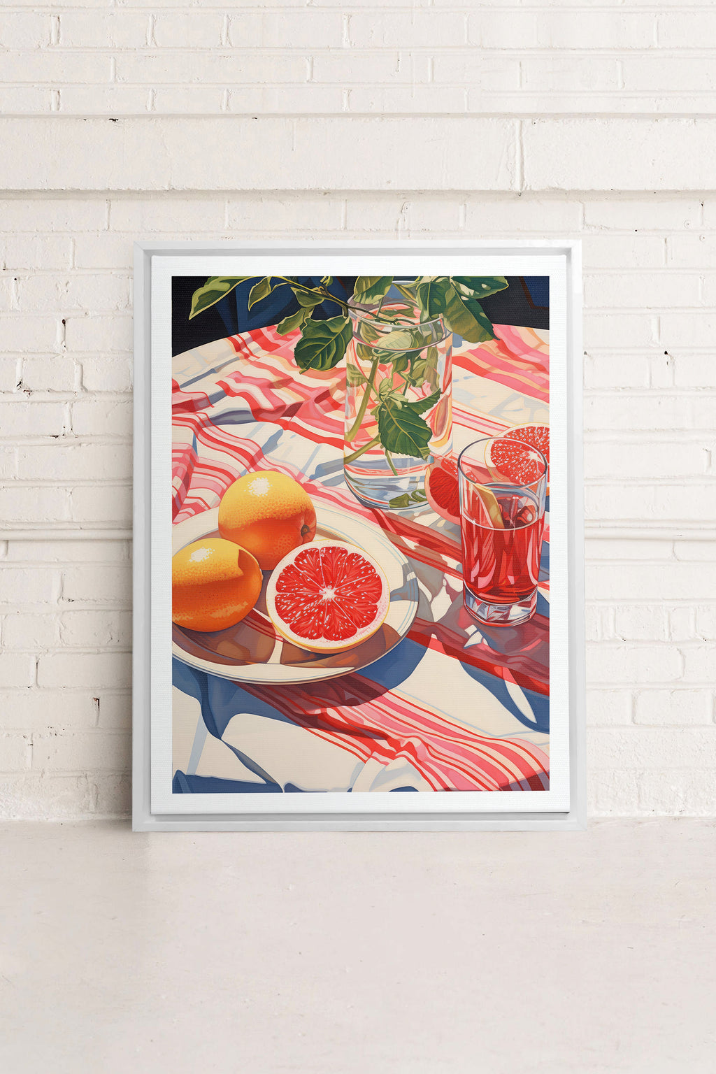 Picnic Haven, Stretched Canvas Artwork