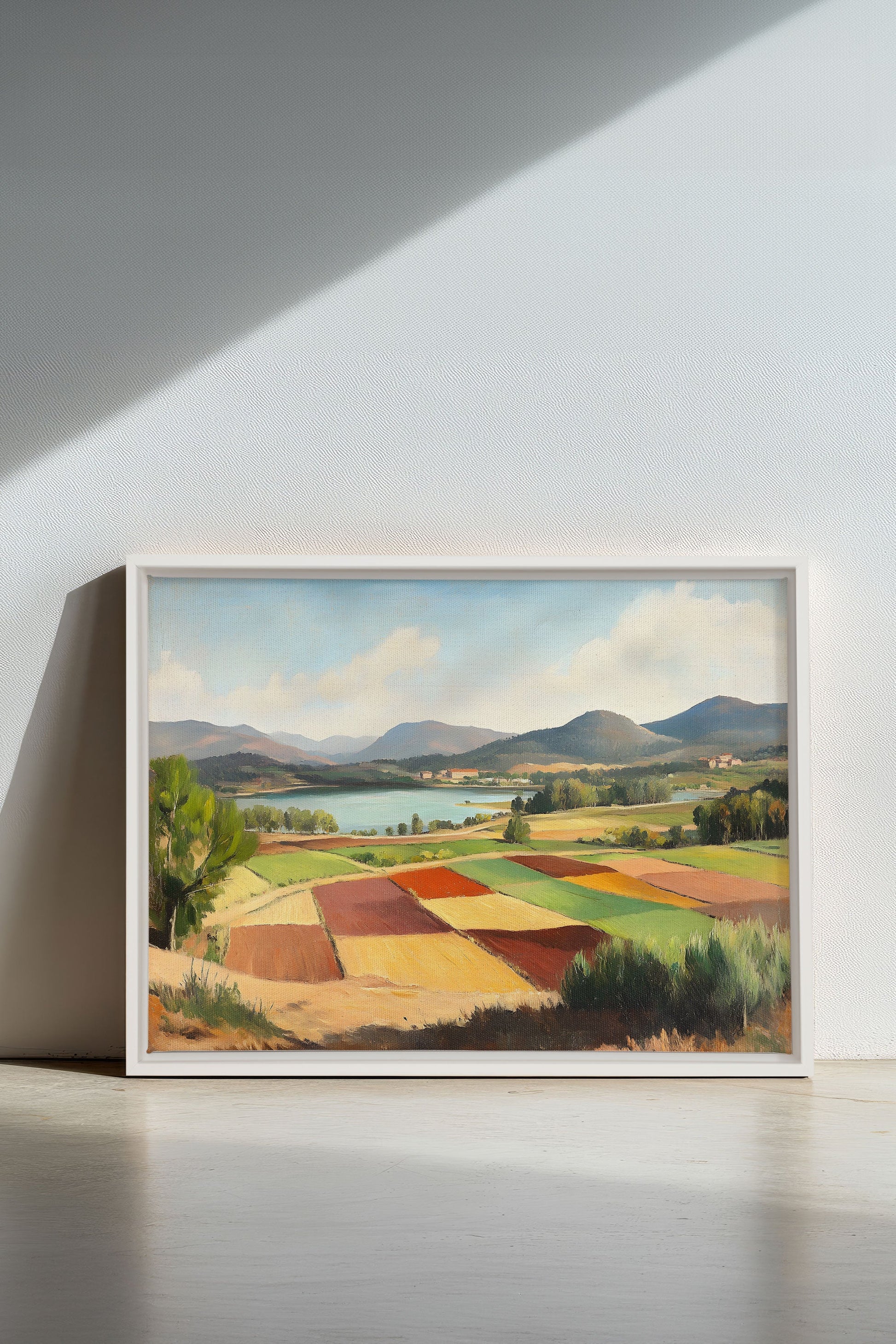 RUSTIC PALETTE, Stretched Canvas Artwork
