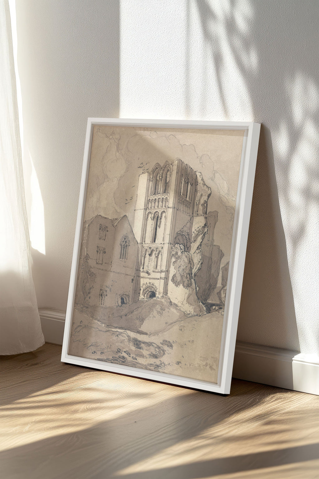 TOWER OF SILENCE, Stretched Canvas Artwork