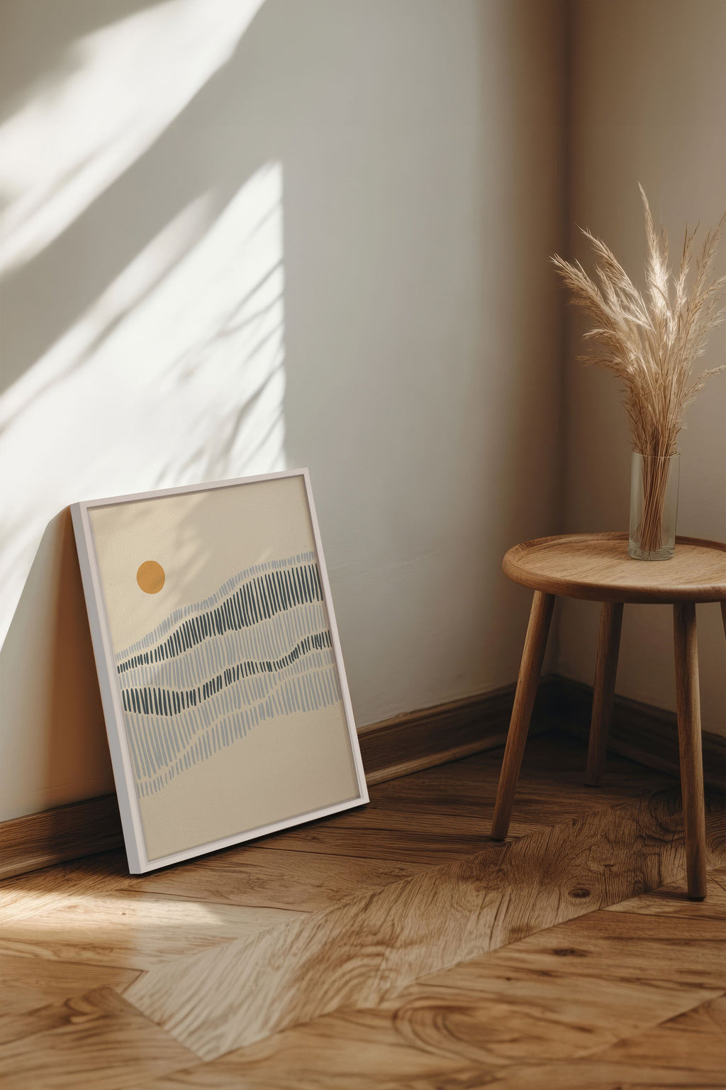 WAVES, Stretched Canvas Artwork