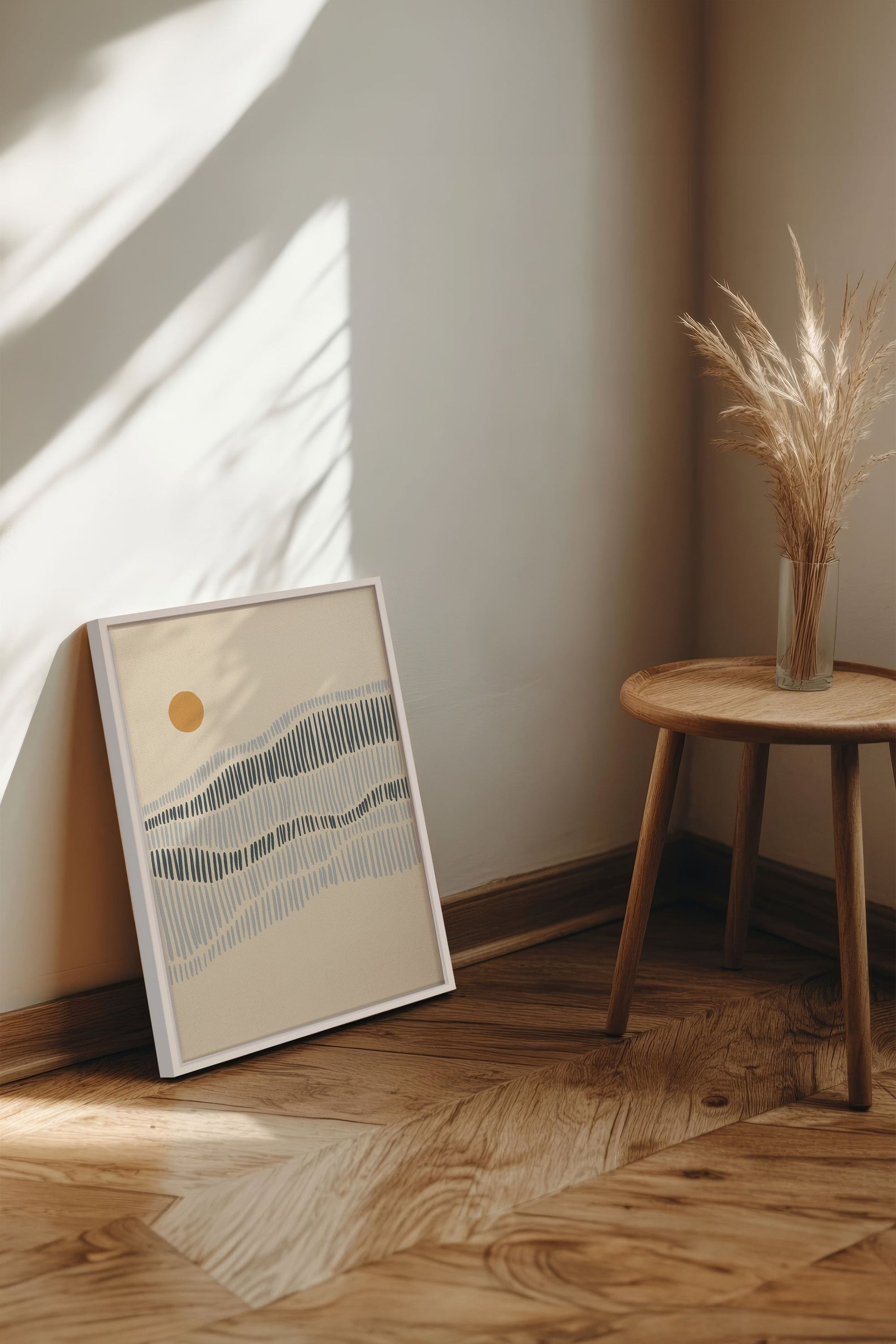WAVES, Stretched Canvas Artwork
