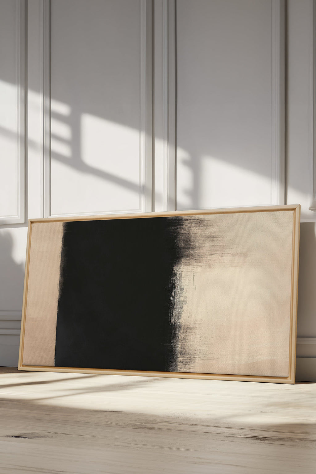 SHADOW MEETS LIGHT, Stretched Canvas Artwork